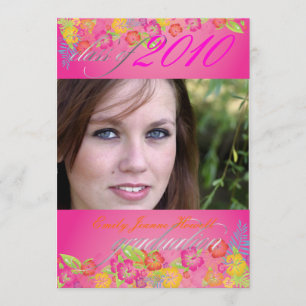 Invitation Parti des diplômés de Luau