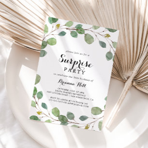 Invitation Parti des Eucalyptus de la verdure