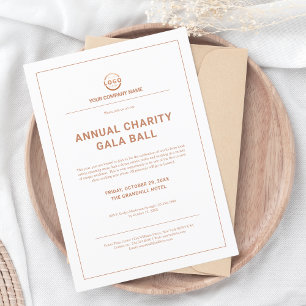 Invitation Parti d'événements d'entreprise personnalisée