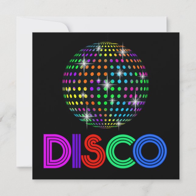 Invitation Parti DISCO - SRF (Devant)