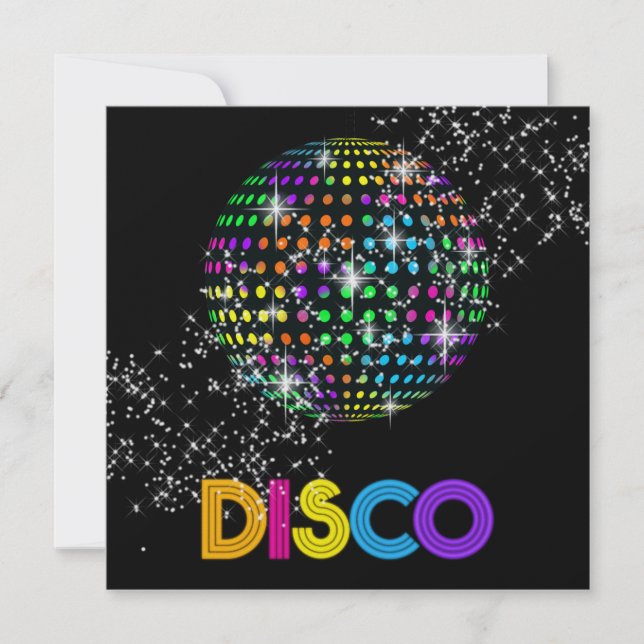 Invitation Parti DISCO - SRF (Devant)