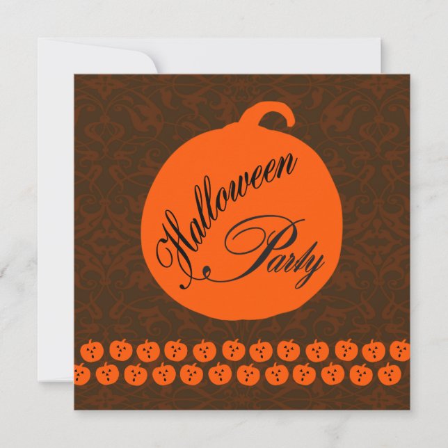 Invitation Parti Halloween (Devant)