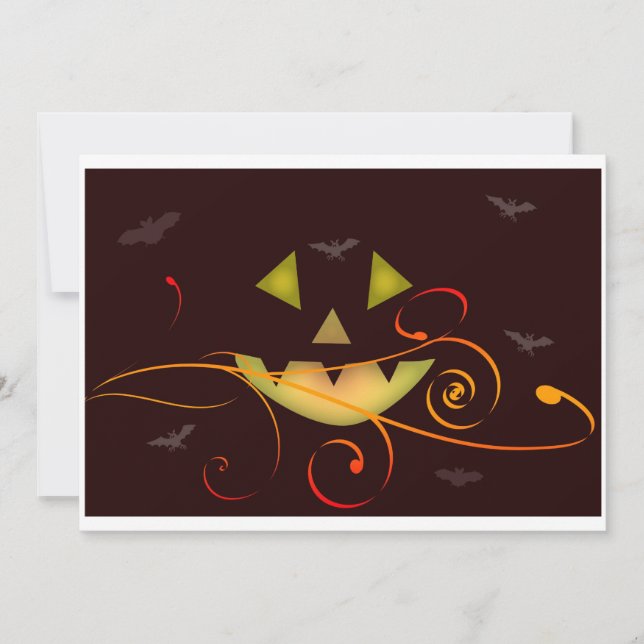 Invitation Parti Halloween (Devant)