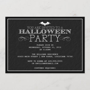 Invitation Parti Halloween