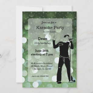 Invitation Parti karaoké