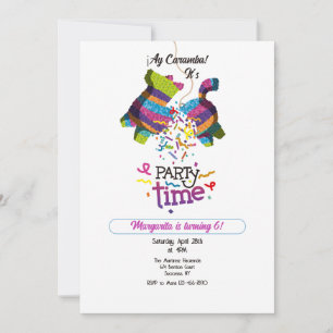Invitation Parti Piñata