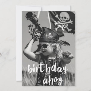 Invitation Parti pirate