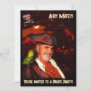 Invitation Parti pirate