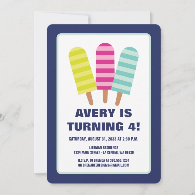 Invitation Parti populaire (Devant)