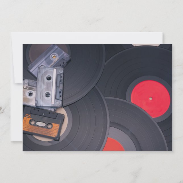 Invitation Parti rétro (Devant)