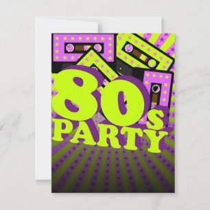 Invitation Parti rétro
