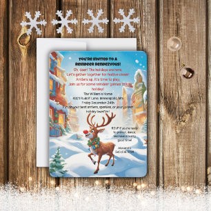 Invitation Parti Rudolph