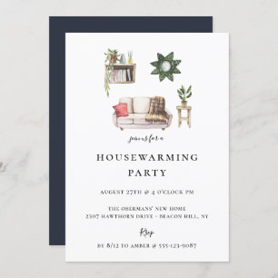 Invitation Parti rustique chic et humoriste