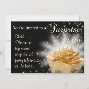 Invitation Parti surprise