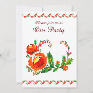 Invitation Parti ukrainien Petrykivsky