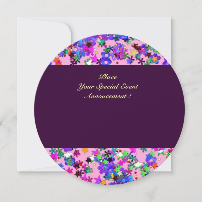 INVITATION PARTI VALENTINE VÉNITIEN DE MASQUÉRADE (Devant)