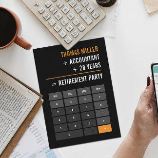 Invitation Partie comptable de retraite