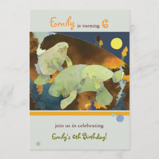 Invitation Partie d'anniversaire de enfant de famille de