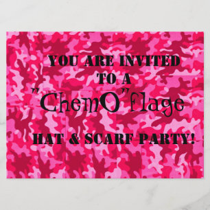 Invitation Partie de flage de "chimio " !