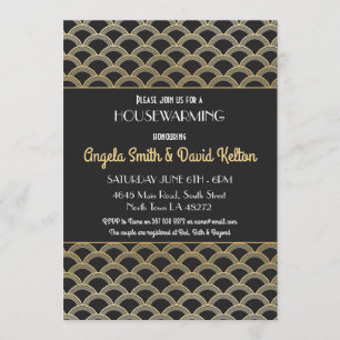 Invitation partie de Gatsby d'invitation de pendaison de