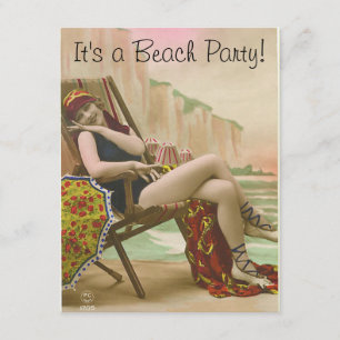 Invitation Partie de plage