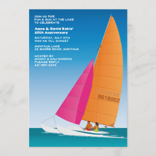 Invitation partie de voile