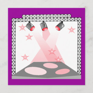 INVITATION PARTIE D'EXPOSITION DE TALENT DE KARAOKE