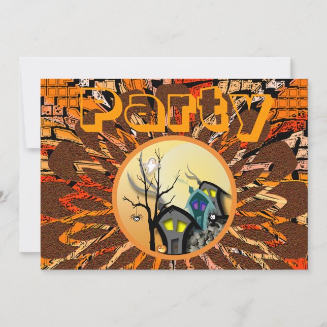 Invitation Partie d'octobre (Devant)