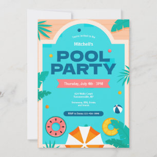 Invitation Partie du pool