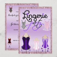 Partie élégante de lingerie de Bachelorette