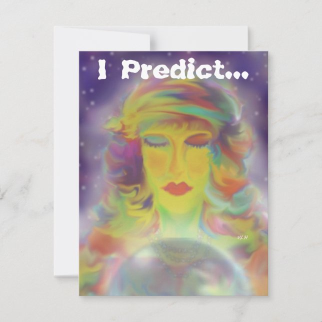 Invitation Partie gitane de Halloween de prévision (Devant)