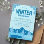 Invitation Partie Minimaliste Winter Wonderland<br><div class="desc">Nos invitations illustrées offrent un départ captivant par rapport aux modèles traditionnels et ordinaires. Ce qui distingue nos produits est leur style illustré unique et enchanteur. Au lieu d'invitations conventionnelles et simples,  nous insufflons à chaque pièce de l'art et de l'imagination,  transformant votre faire-part d'événement en une oeuvre d'art.</div>