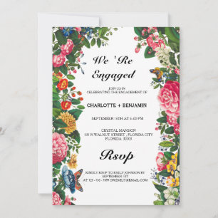 Invitation Partie vintage