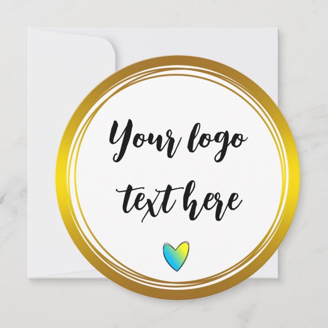 Invitation Parties scintillant de bordure des anneaux de cerc (Devant)