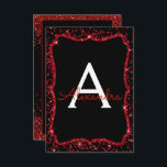Invitation Parties scintillant de coeur rouge Étincelle Sweet<br><div class="desc">Red Hearts Monogramme Nom et Confetti initiale Parties scintillant étincelante Sweet sixteen Anniversaire Invitation de fête. Cette invitation Sweet 16 est parfaite pour la Red Confetti Sparkle Parties scintillant Sweet 16 Anniversaire à la recherche de célébrer avec Red Hearts pour la Saint-Valentin.</div>