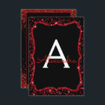 Invitation Parties scintillant de coeur rouge Étincelle Sweet<br><div class="desc">Red Hearts Monogramme Nom et Confetti initiale Parties scintillant étincelante Sweet sixteen Anniversaire Invitation de fête. Cette invitation Sweet 16 est parfaite pour la Red Confetti Sparkle Parties scintillant Sweet 16 Anniversaire à la recherche de célébrer avec Red Hearts pour la Saint-Valentin.</div>