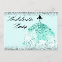 Parties scintillant de robe de menthe turquoise Ba