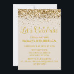 Invitation Parties scintillant de sable et d'or 50e anniversa<br><div class="desc">Sand Tan Gold Parties scintillant Invitation,  50e invitation de fête d'anniversaire Cinquante,  Fêtons digitale N'Importe quel âge,  Téléchargement instantané Cinquante-sixième cinquième,  Personnalisé 50e 60e Cinquantième,  Elégant Jalon modèle Glam doré,  Personnalisé 50 60 Confetti personnalisé,  Calligraphie adulte Moderne Écriture stylée,  Chic tendance simple pour elle,  Bling 55e 65e 45e célébration</div>