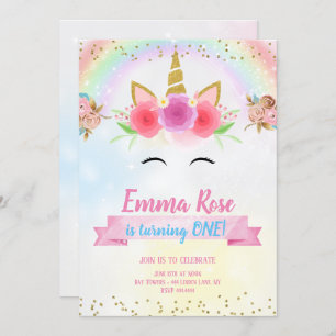 Invitation Parties scintillant d'or de la fête d'anniversaire