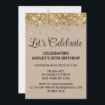 Invitation Parties scintillant d'or de sable 30e anniversaire<br><div class="desc">Black Tan Gold Parties scintillant Invitation,  30e invitation de fête d'anniversaire Trente,  Fêtons digitale Any Age,  Téléchargement instantané Quarante cinquante soixante,  Personnalisé 21e 40e 50e 60e,  Élégant Jalon modèle Sweet 16,  Personnalisé 18e Glam Golden Confetti,  Calligraphie adulte Design moderne,  ic trendy simple pour elle,  Sand 16th quinceanera 15th</div>