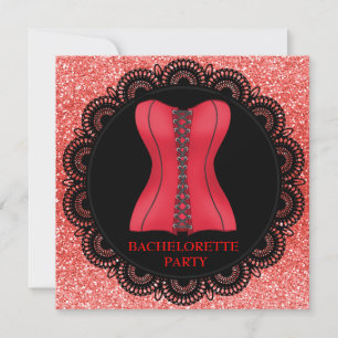 INVITATION PARTIES SCINTILLANT DU PARTI BACHELORETTE DE LA CO