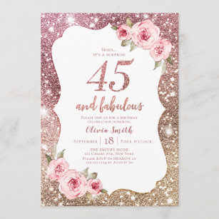 Cadeaux Anniversaire 45 Ans Zazzle Fr