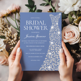 Invitation Parties scintillant étincelante Mariage Fête des m