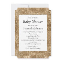 Parties scintillant Gold Glitz Giraffe Imprimer