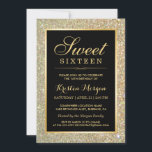 Invitation Parties scintillant Or tendance étincelle le Sweet<br><div class="desc">Créez votre invitation parfaite avec ce modèle pré-conçu, vous pouvez facilement la personnaliser pour être le vôtre. Pour plus de personnalisation, cliquez sur le lien "customiser plus loin" et utilisez notre outil de conception facile à utiliser pour modifier ce modèle. Si vous préférez les papiers plus épais / Finition mat,...</div>