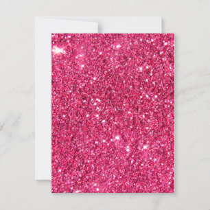 Invitation Parties scintillant rose-chaud glamour