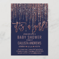 Parties scintillant Rose or de la Girl Marine Baby