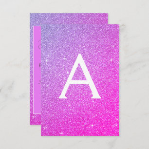 Invitation Parties scintillant rose violet sucré 16 Sauvez la