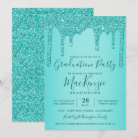 Parties scintillant Turquoise d'étincelle Aqua