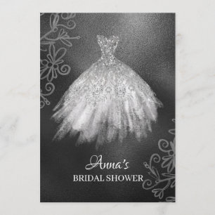 Invitation *~* Parties scintillant White Bridal Gown robe nup
